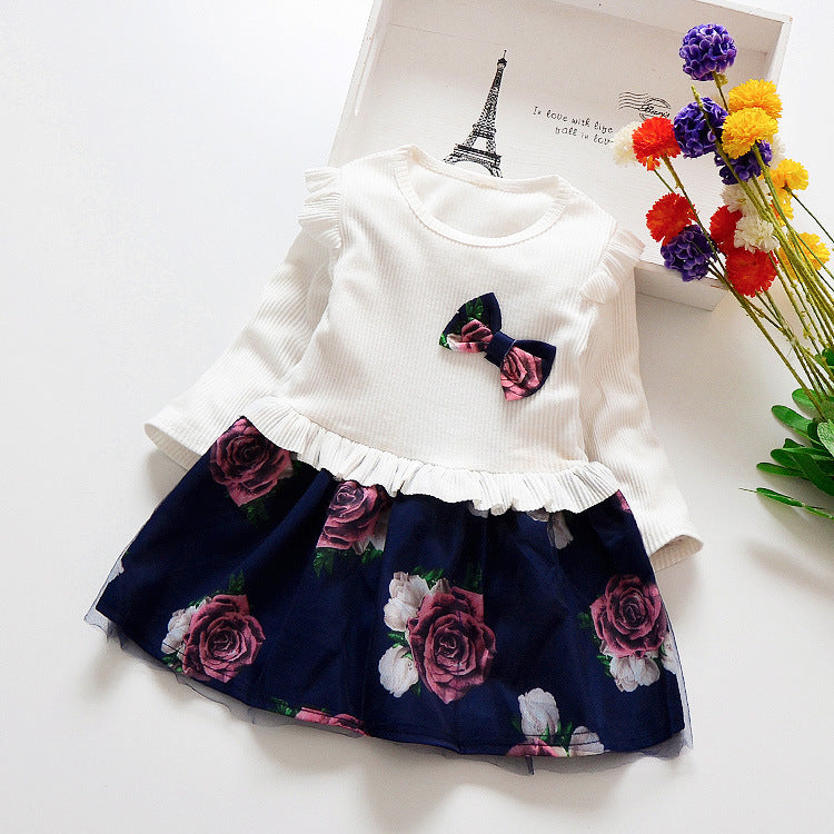 New Girls - Dress with bowtie