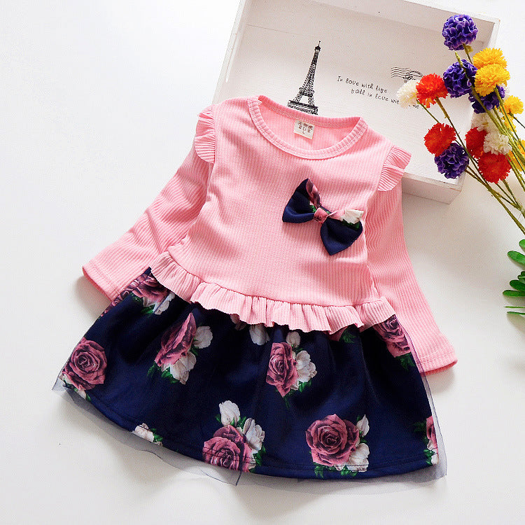 New Girls - Dress with bowtie