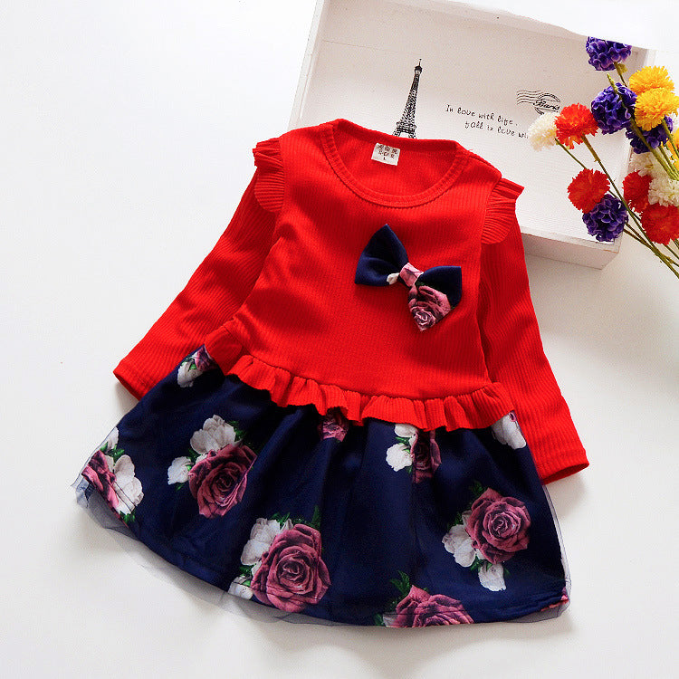 New Girls - Dress with bowtie