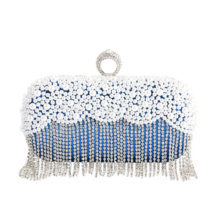New Pearl Bag Dinner Bag European And American Women's Handbag Banquet Party Clutch Bag Evening Bag For Women
