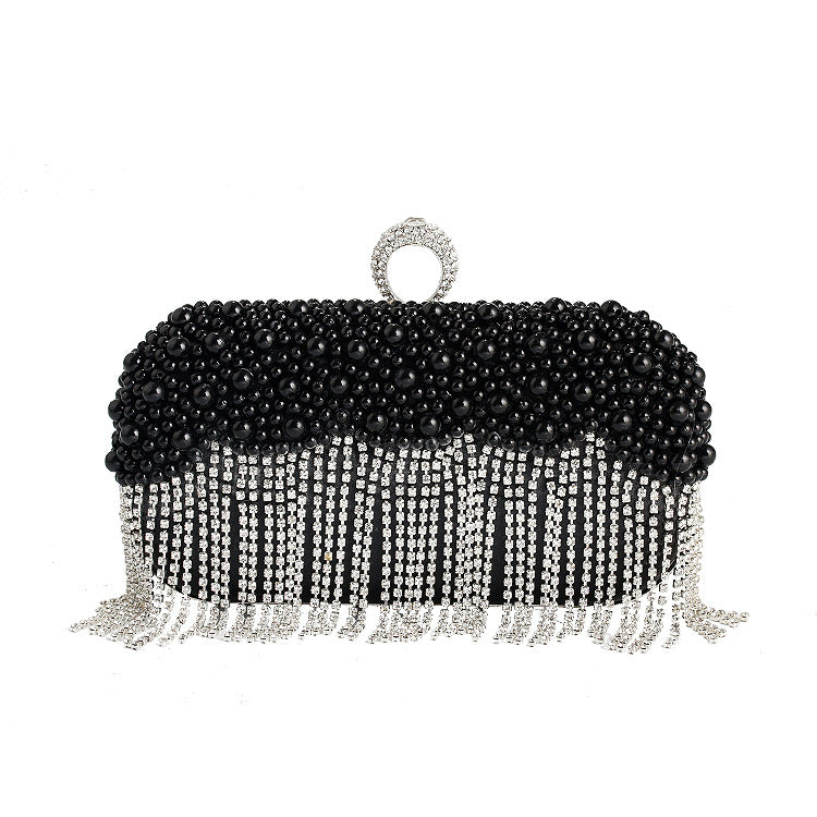 New Pearl Bag Dinner Bag European And American Women's Handbag Banquet Party Clutch Bag Evening Bag For Women