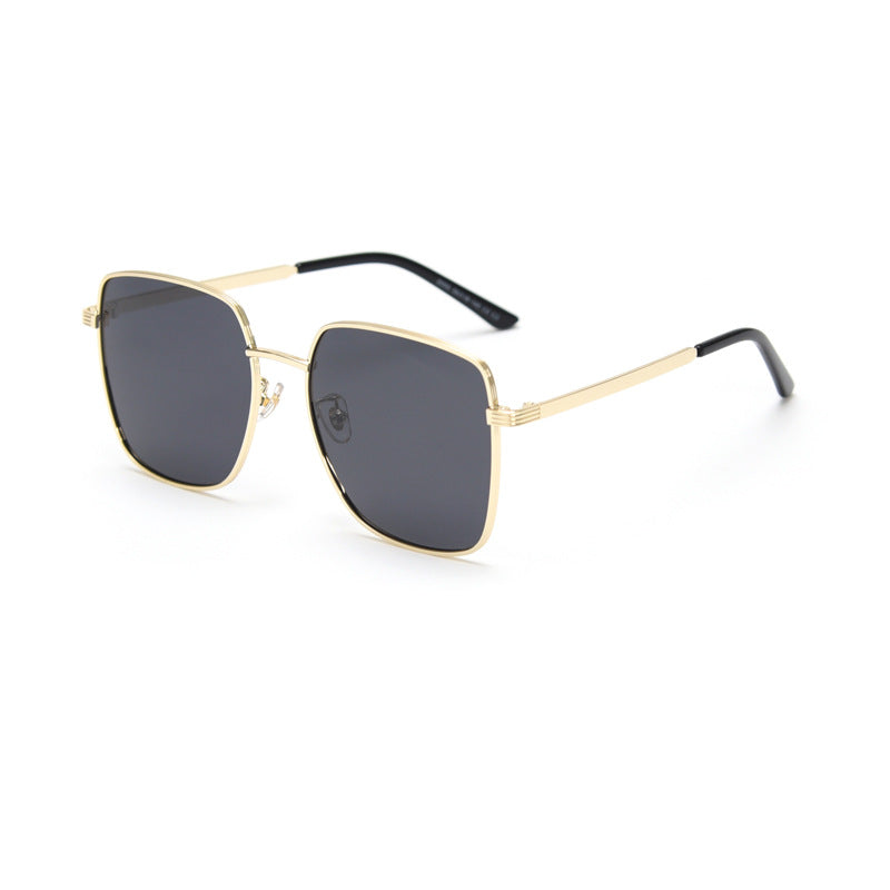 Weiyi D050 European And American Metal Square Sunglasses Women's Trendy Internet Celebrity Street Photographs Sunglasses East Gate Cross-border Polarized Glasses