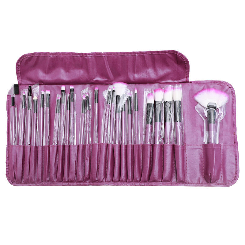 Makeup Brushes Spot Wood Color Makeup Brush Set 24 Pieces Free Brush Bag Makeup Beauty Tools