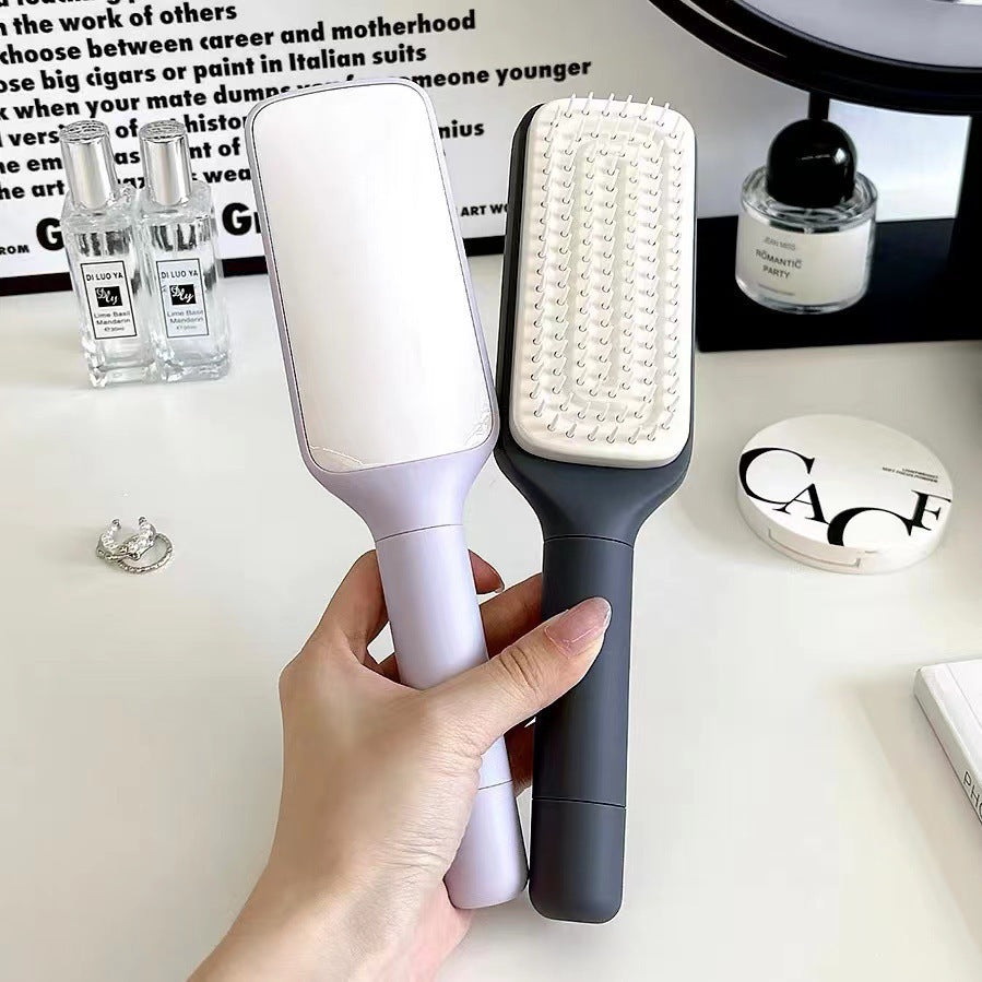 Rotary Hair Comb One-button Cleaning Telescopic Massage Comb Air Cushion Air-bag Comb Household Women's Anti-static Hair Comb