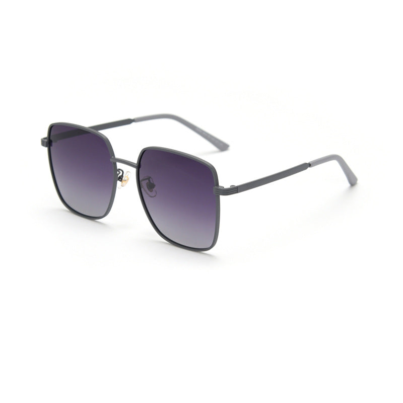 Weiyi D050 European And American Metal Square Sunglasses Women's Trendy Internet Celebrity Street Photographs Sunglasses East Gate Cross-border Polarized Glasses