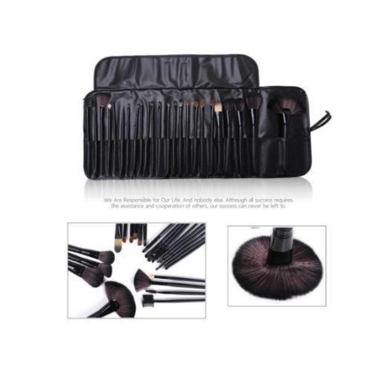 Makeup Brushes Spot Wood Color Makeup Brush Set 24 Pieces Free Brush Bag Makeup Beauty Tools